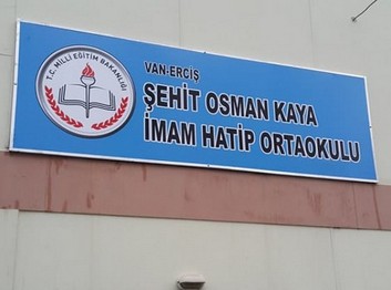 Van-Erciş-Şehit Osman Kaya İmam Hatip Ortaokulu fotoğrafı