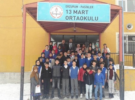 Erzurum-Pasinler-13 Mart Ortaokulu fotoğrafı